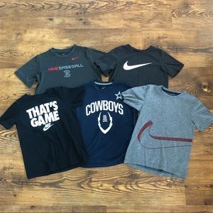 5 Nike shirts